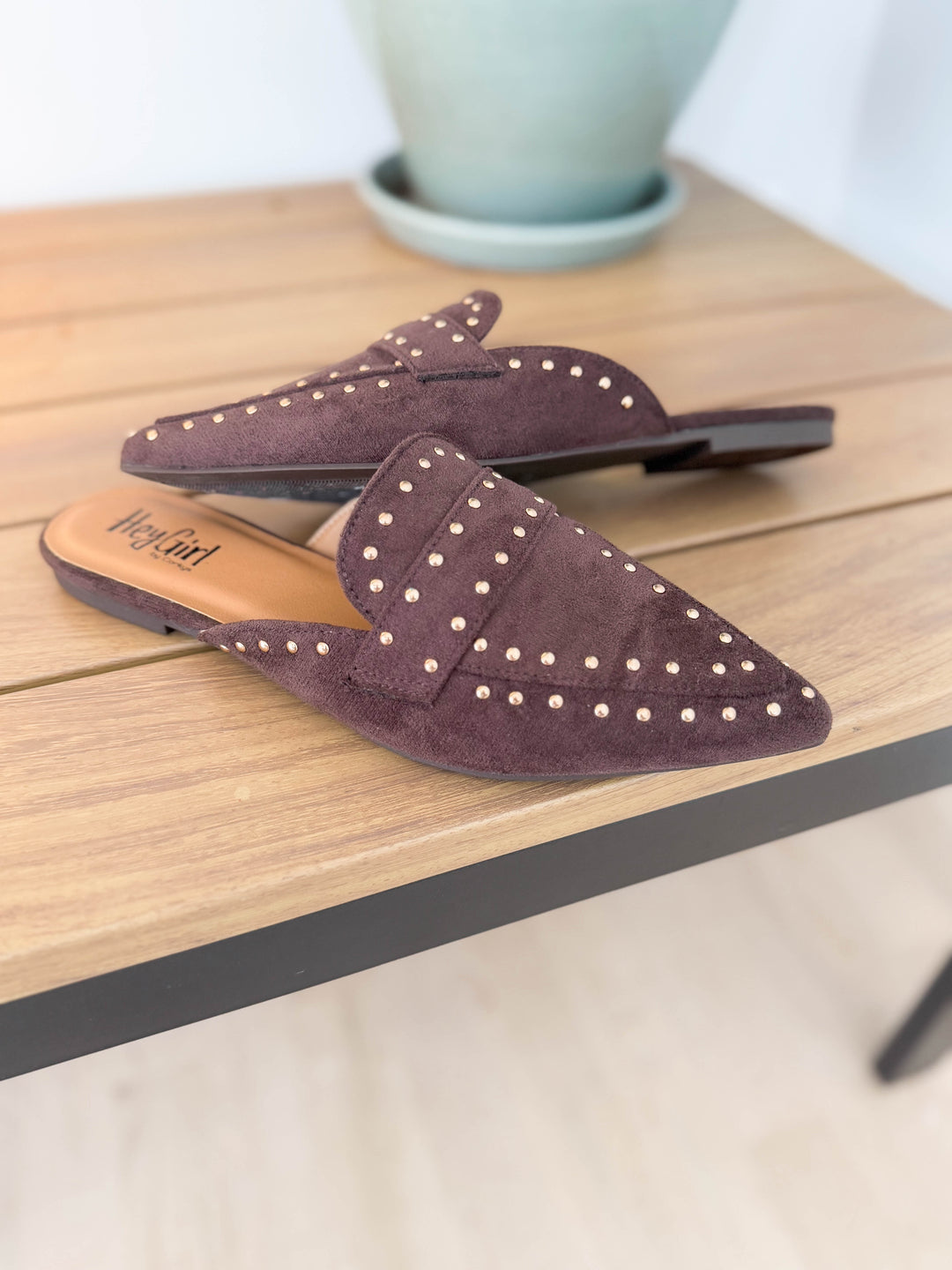 CORKYS Mischief Comfort Sole Slip On Mule- CHOCOLATE