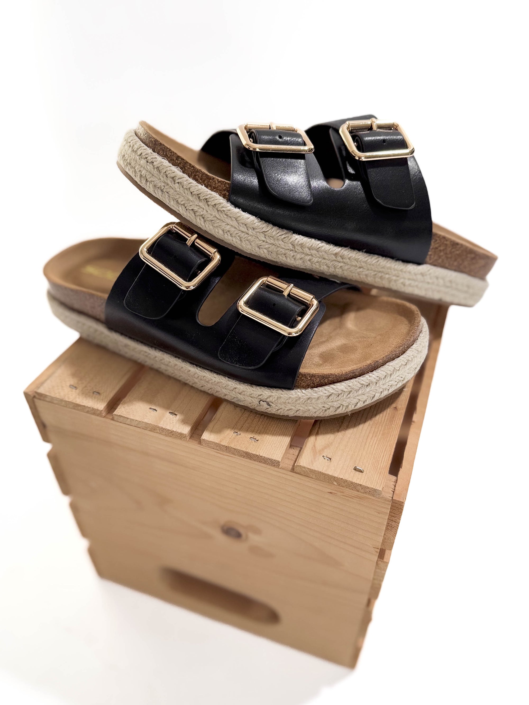 Martini Sandal- BLACK