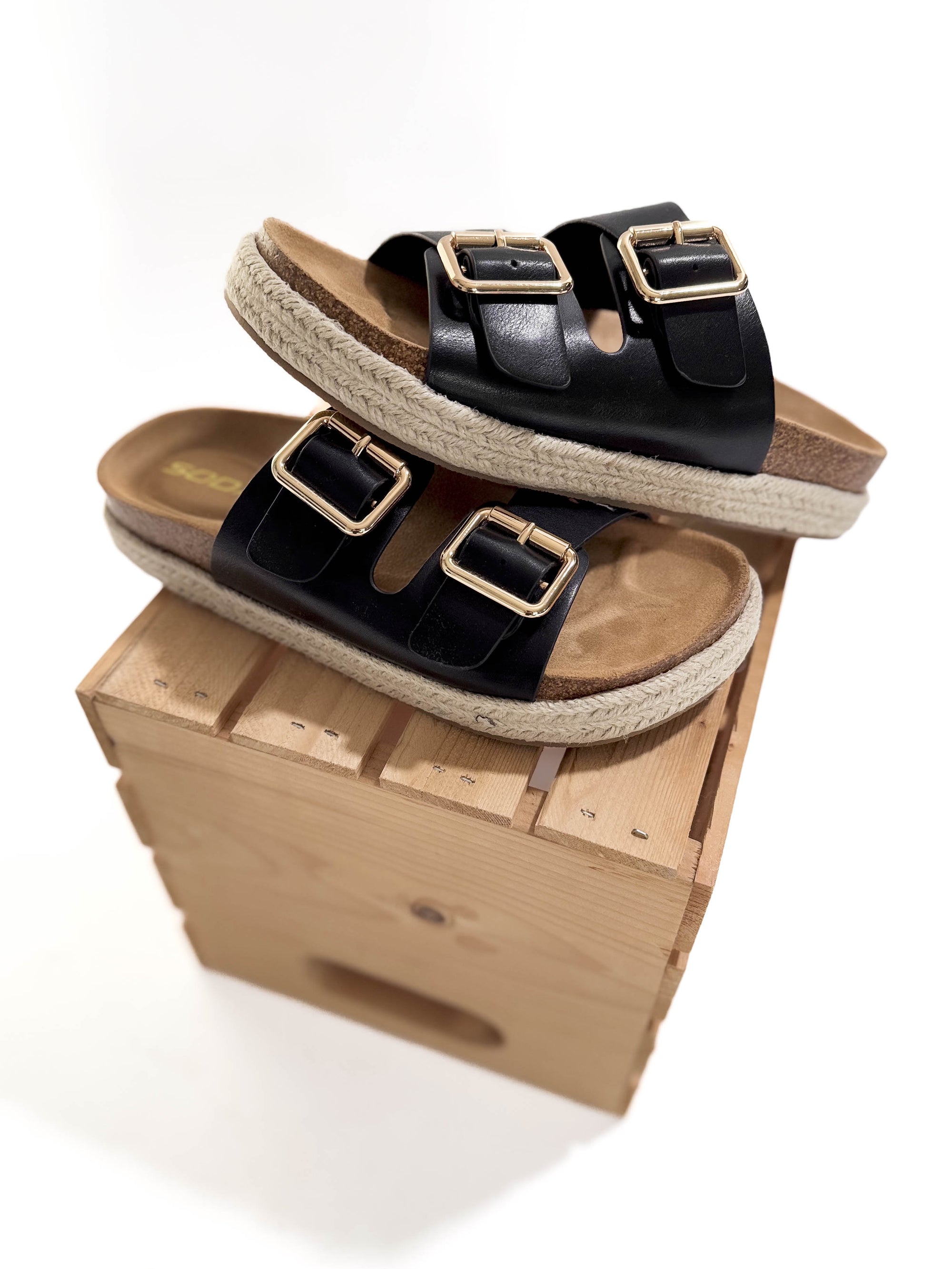 Martini Sandal- BLACK