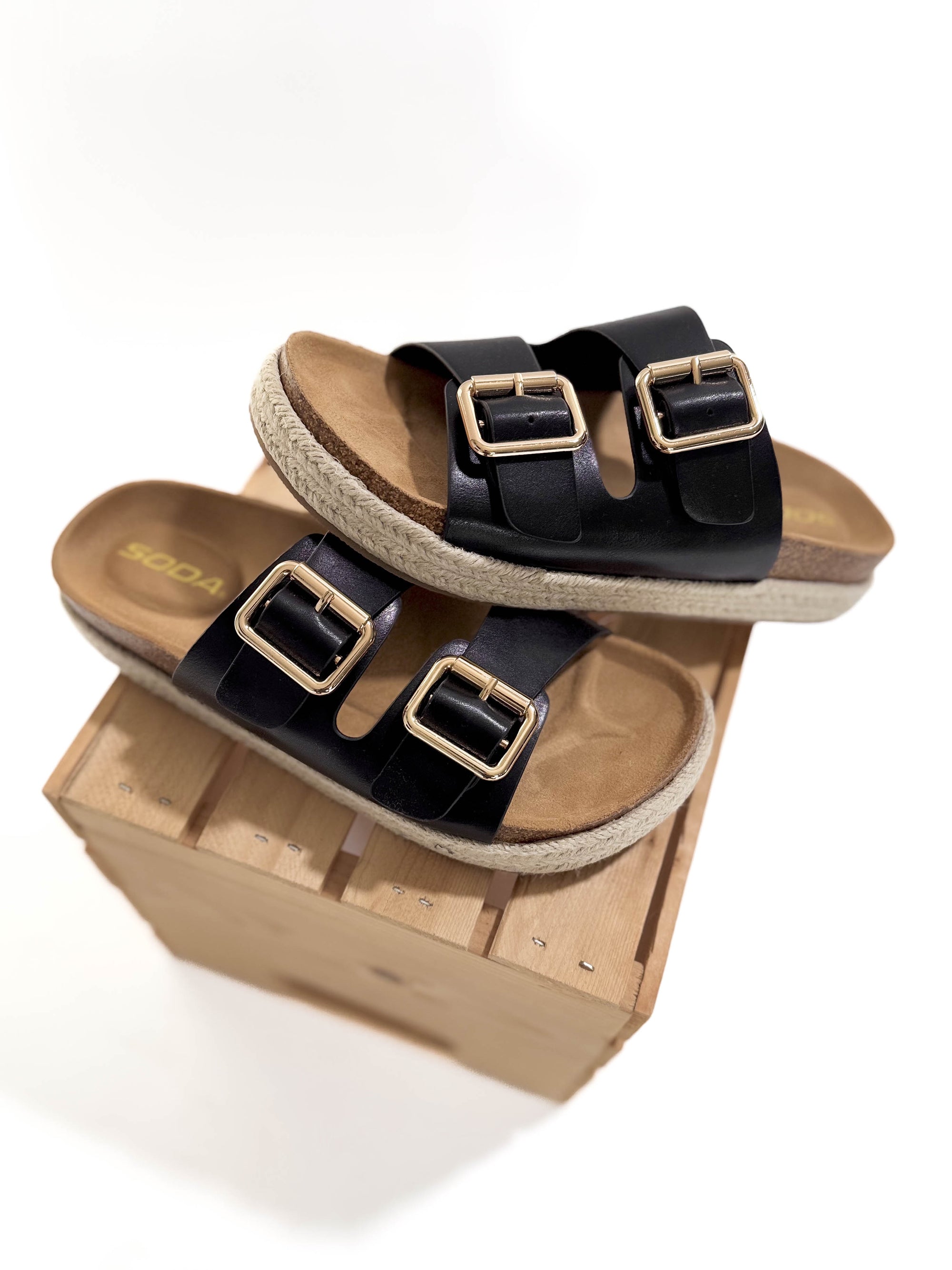 Martini Sandal- BLACK