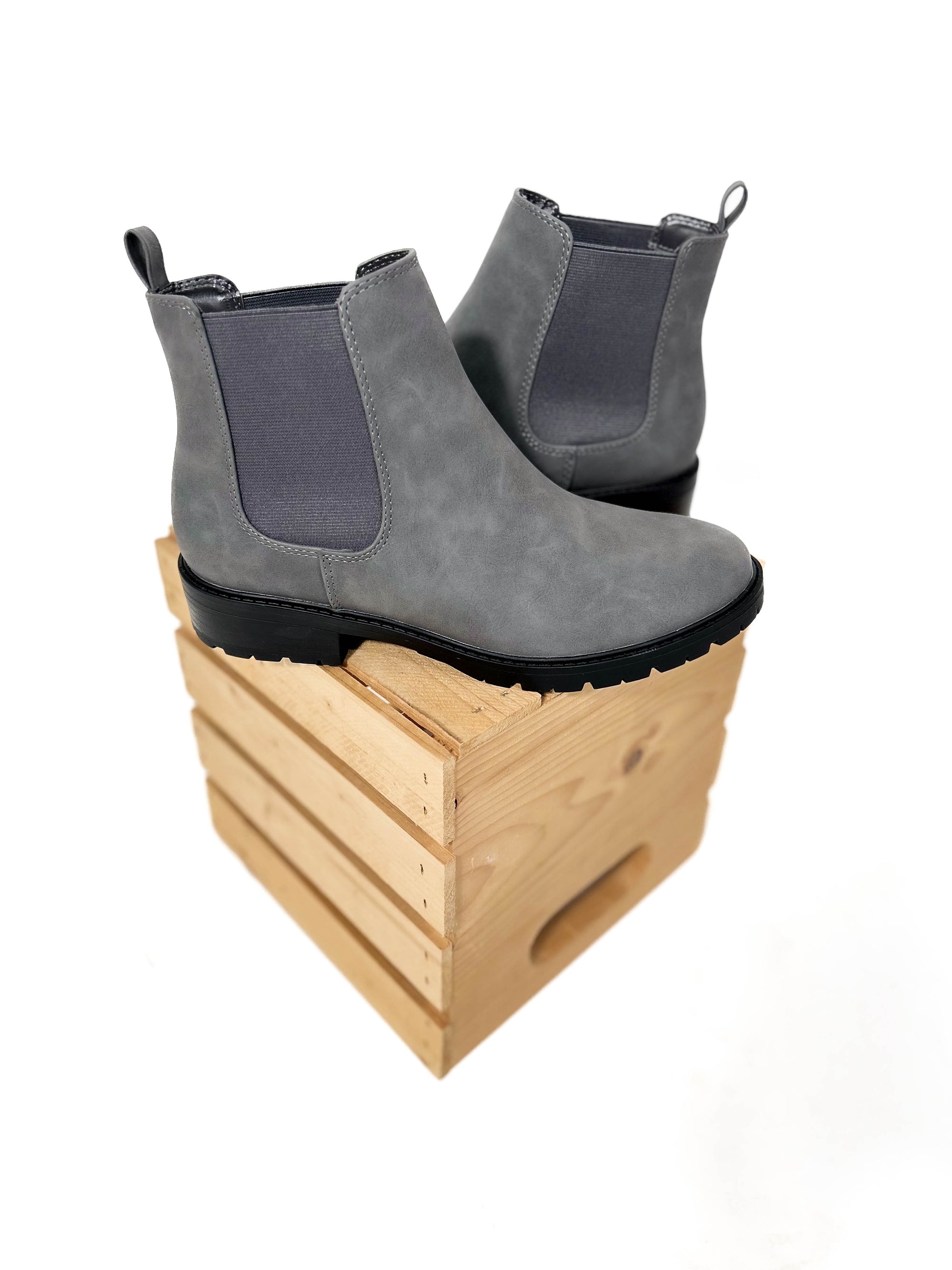 Hopper Chelsea Boot- DK GREY