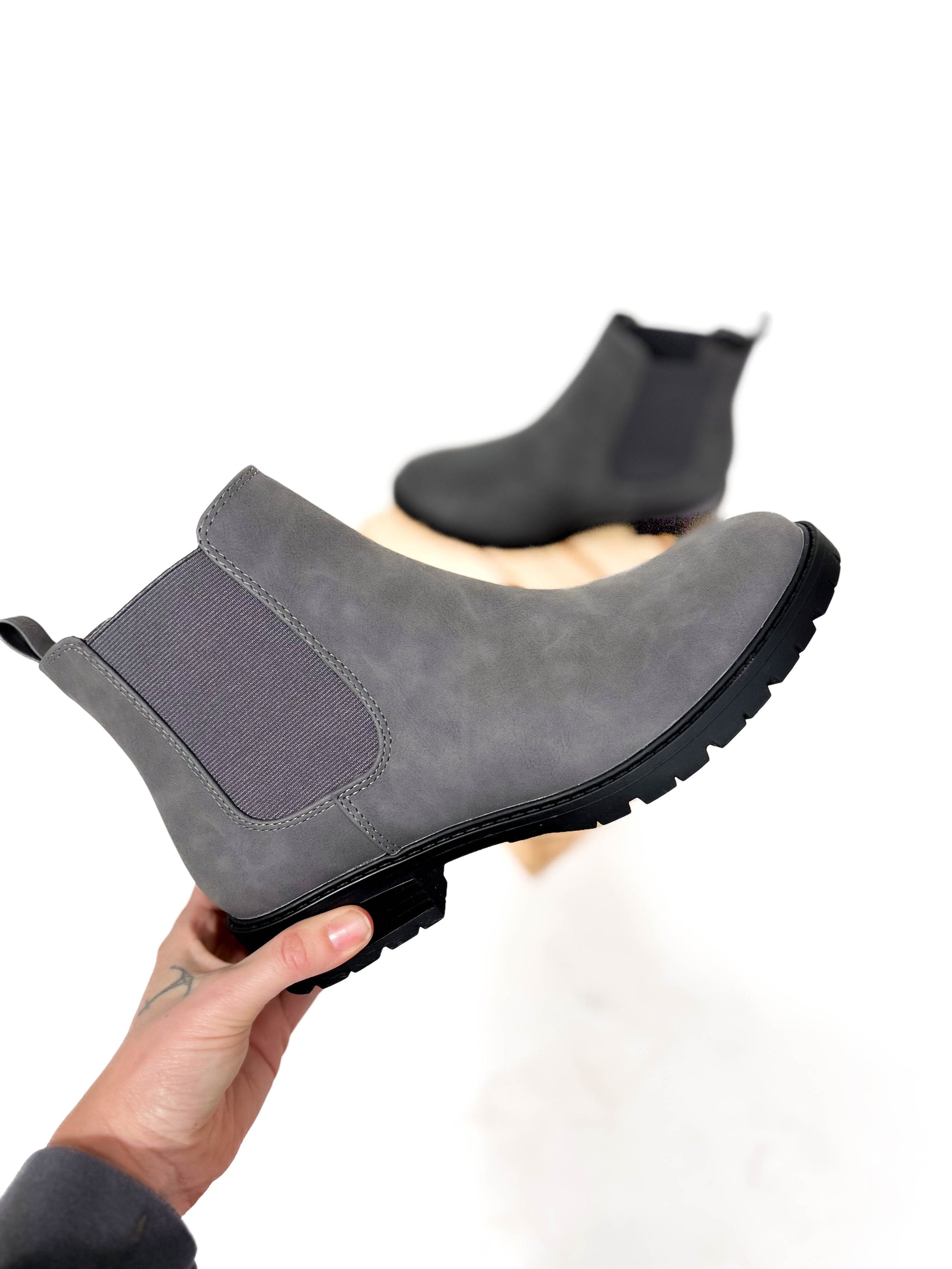 Hopper Chelsea Boot- DK GREY