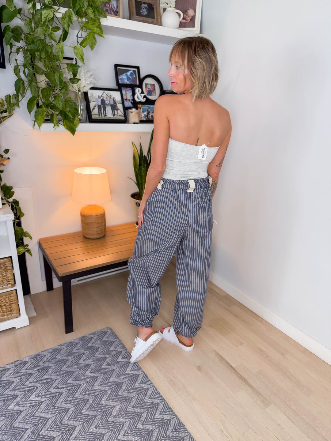 Riri Double Lined Tube Top- LIGHT HTHR GREY-FINAL SALE