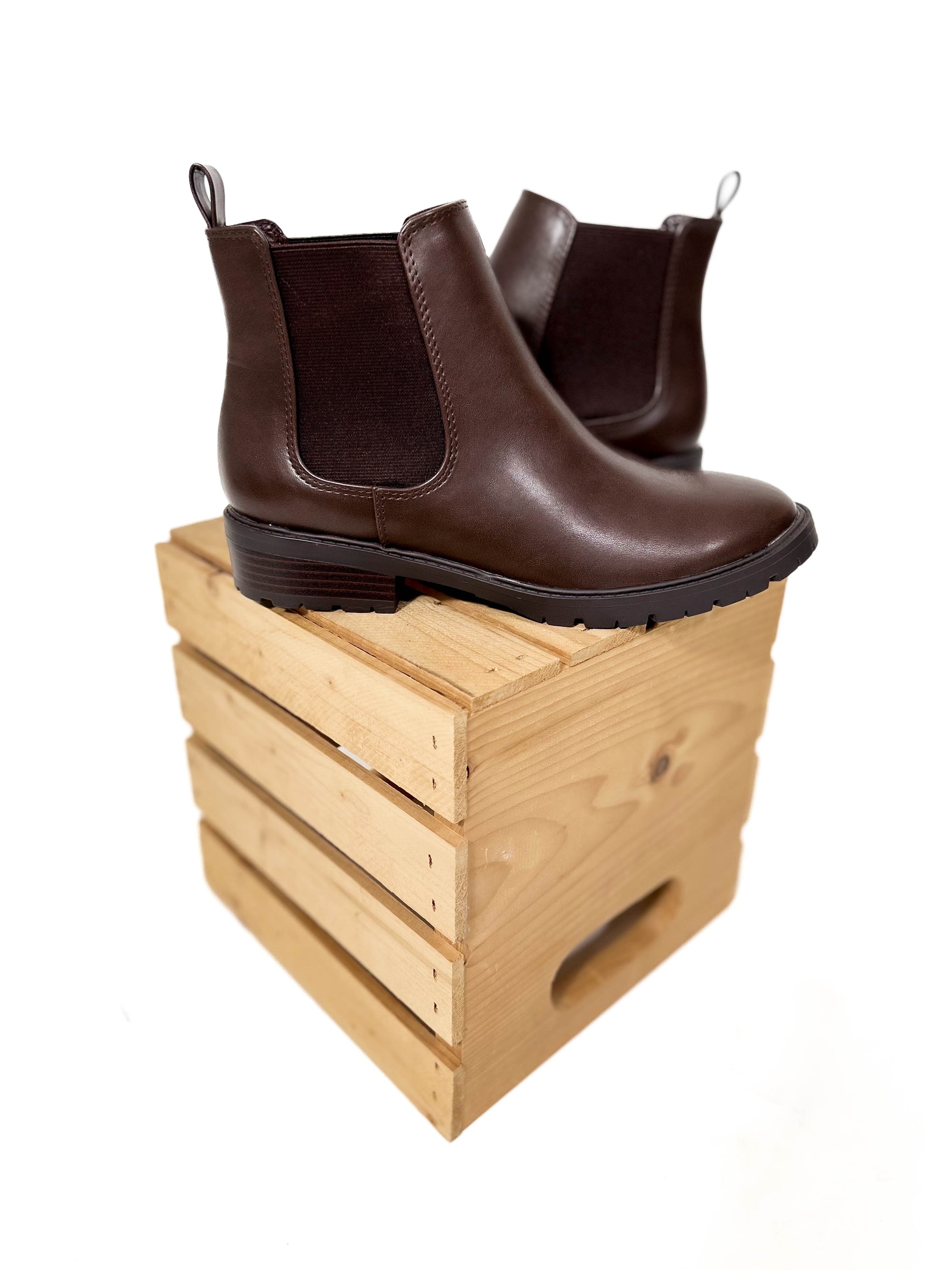 Hopper Chelsea Boot- BROWN