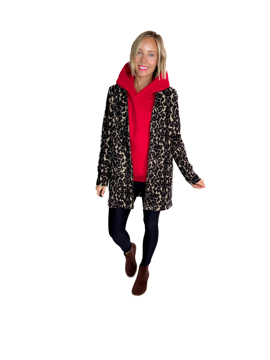 Bronte Classic Hoodie- RED