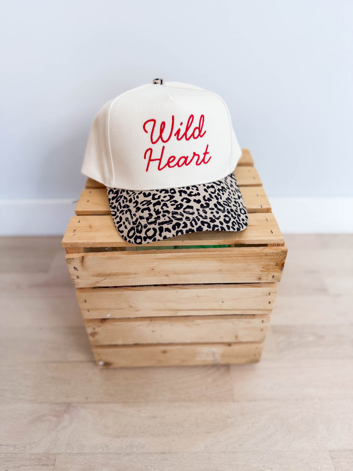 Wild Heart Leopard  Trucker Hat
