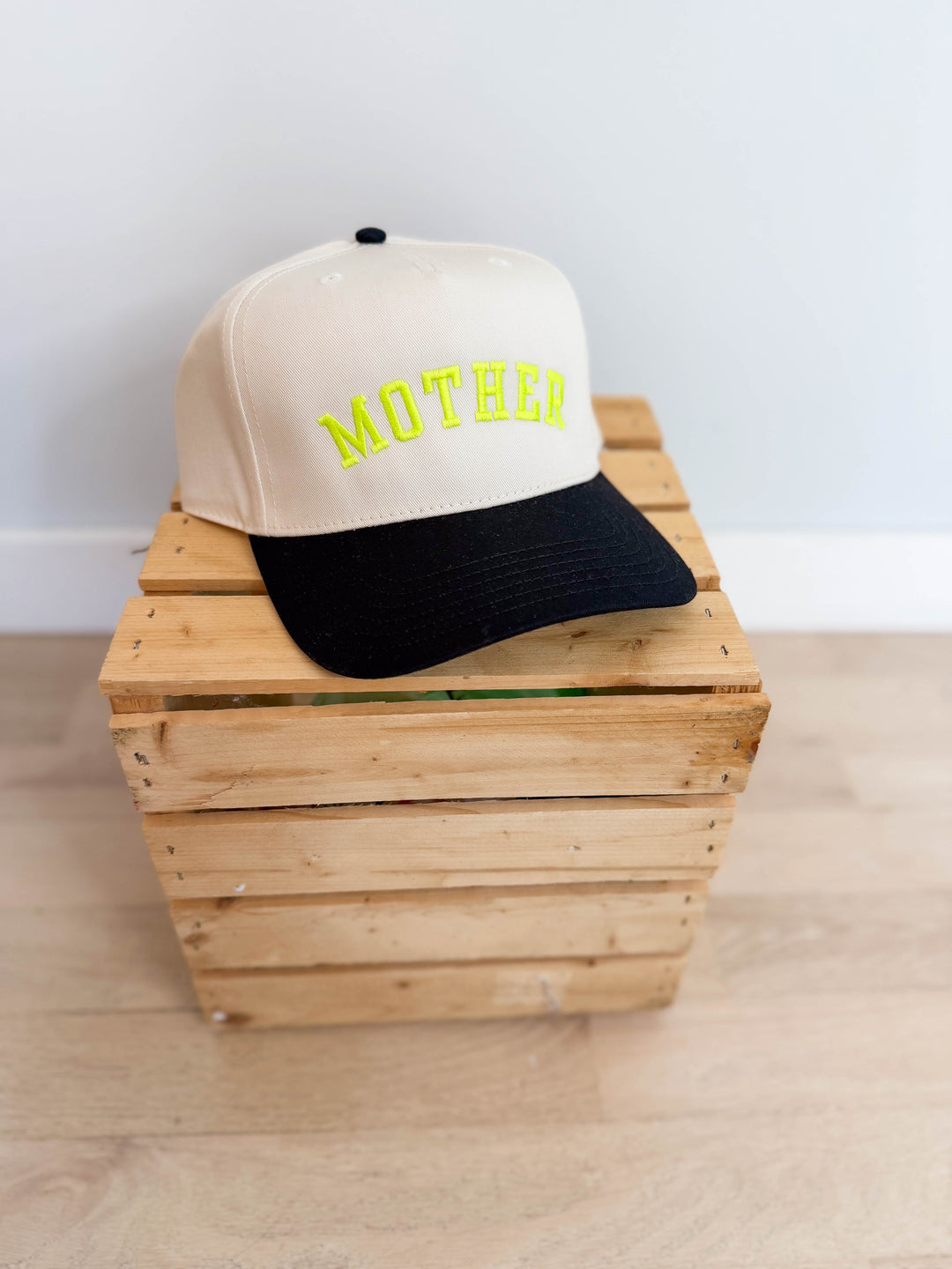 Neon Curved Mother Trucker Hat