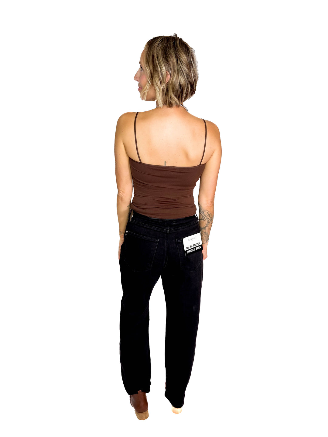 NIKIBIKI Signature Camisole- COFFEE