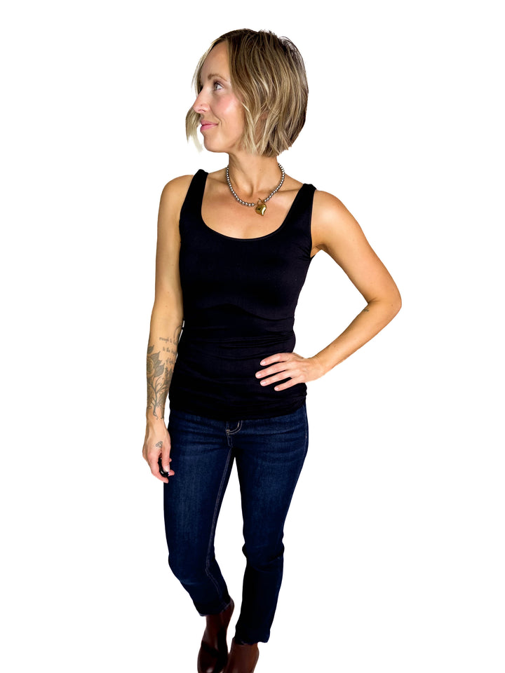 NIKIBIKI Reversible Tank Top- BLACK