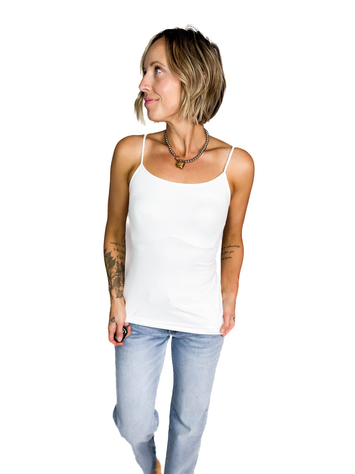 NIKIBIKI Signature Camisole- WHITE