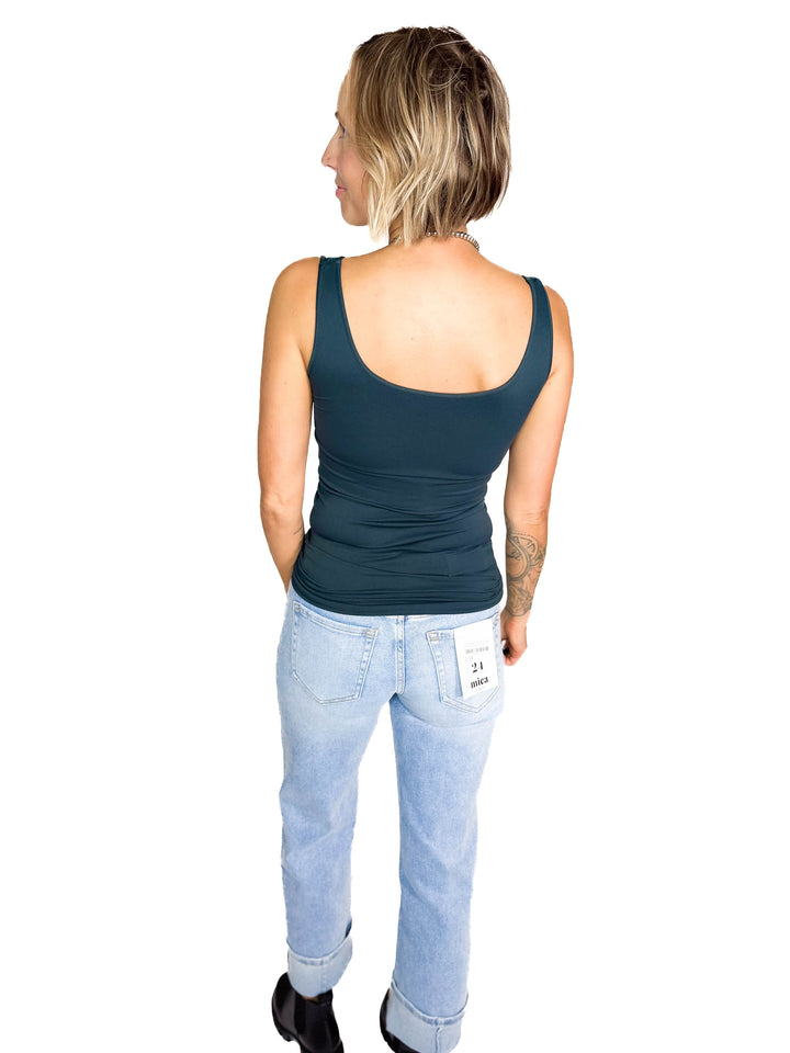 NIKIBIKI Reversible Tank Top- FOREST