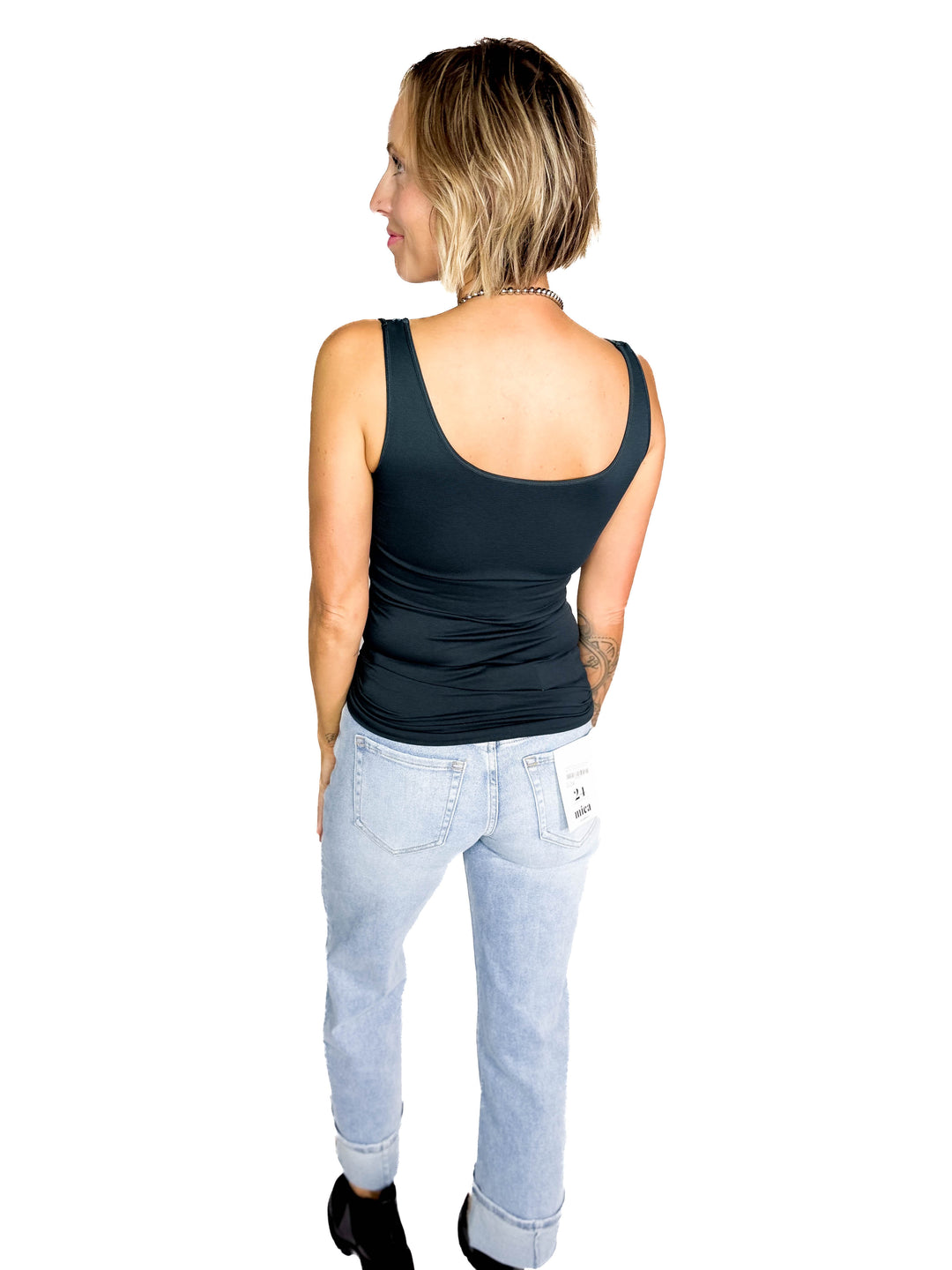 NIKIBIKI Reversible Tank Top- FOREST