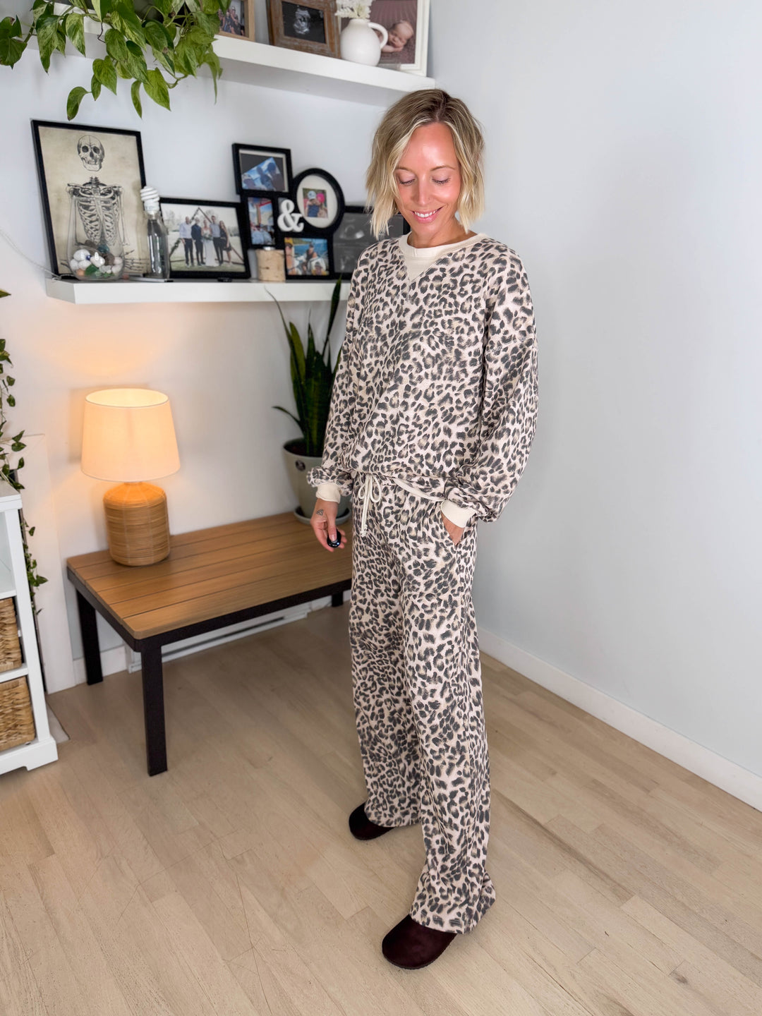 Rory Leopard Lounge Set
