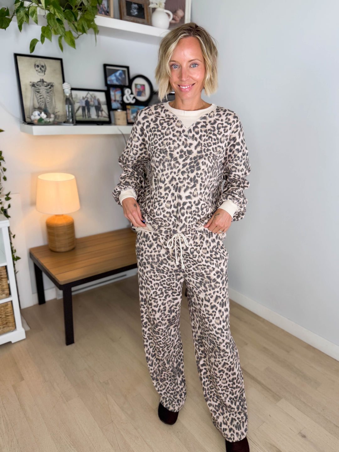 Rory Leopard Lounge Set