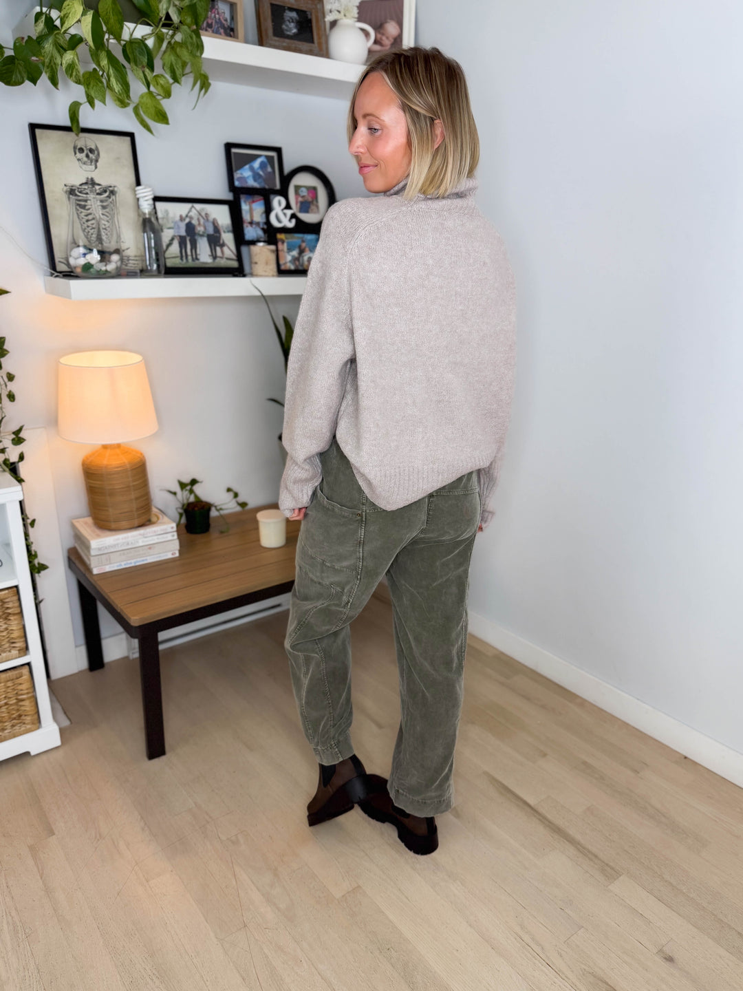 Pluma Knit Sweater- TAUPE