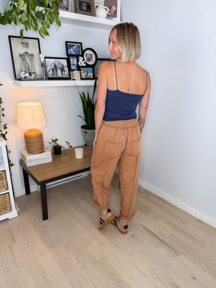 Spark Basic Solid Cami- DEEP BLUE