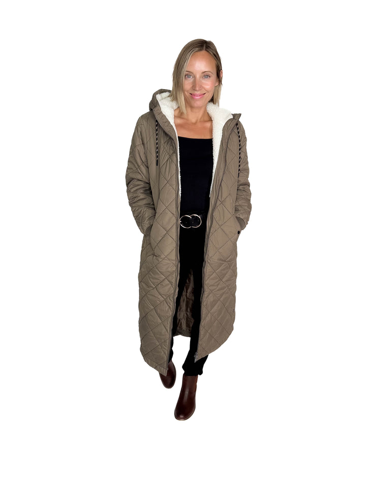 ONLY Arrowsmith Quilted Jacket- WALNUT-FINAL SALE