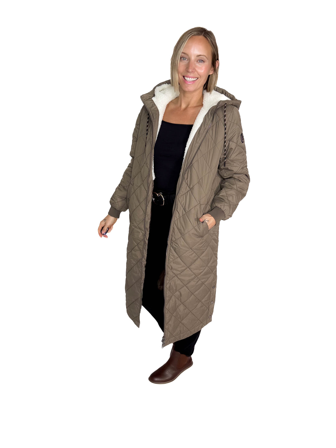 ONLY Arrowsmith Quilted Jacket- WALNUT-FINAL SALE