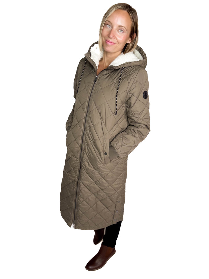 ONLY Arrowsmith Quilted Jacket- WALNUT-FINAL SALE