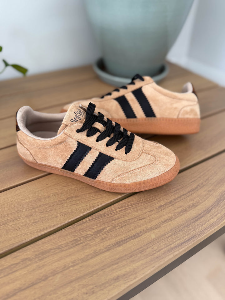 CORKYS Heads Up Comfort Sole Sneaker- CAMEL COMBO