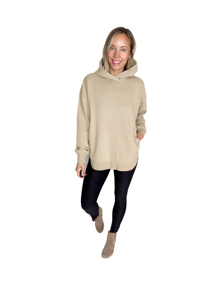 ROYCE Clairmont Hoodie- SAND-FINAL SALE