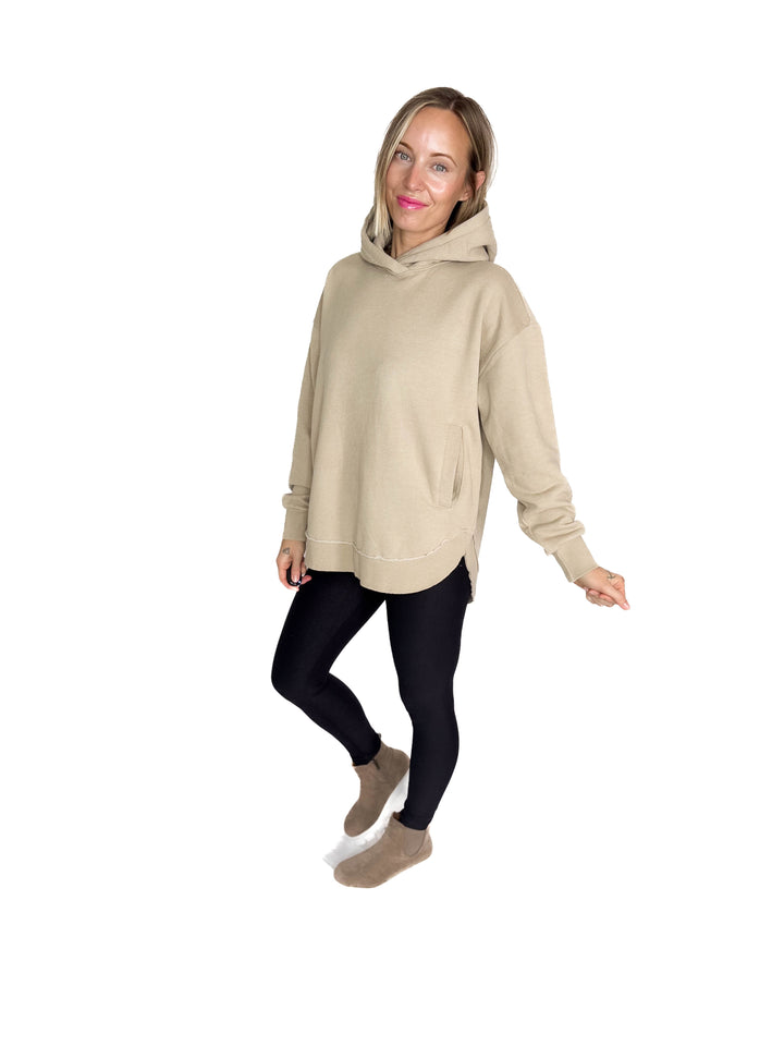 ROYCE Clairmont Hoodie- SAND-FINAL SALE