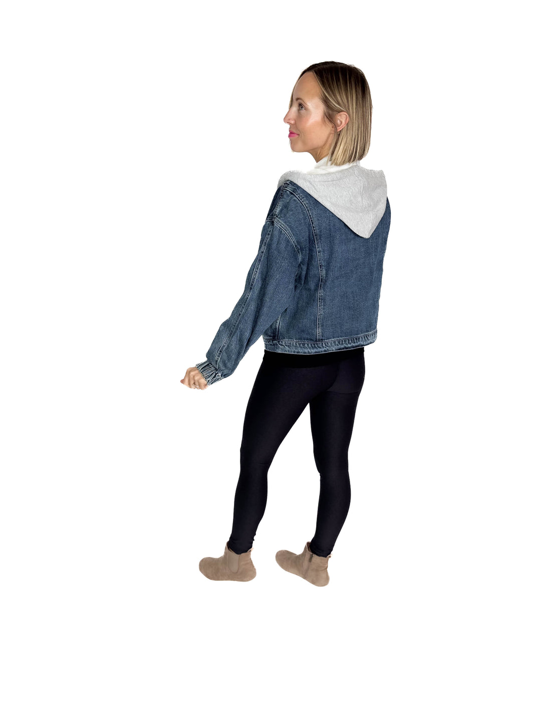 Plato Denim Hoodie Jacket