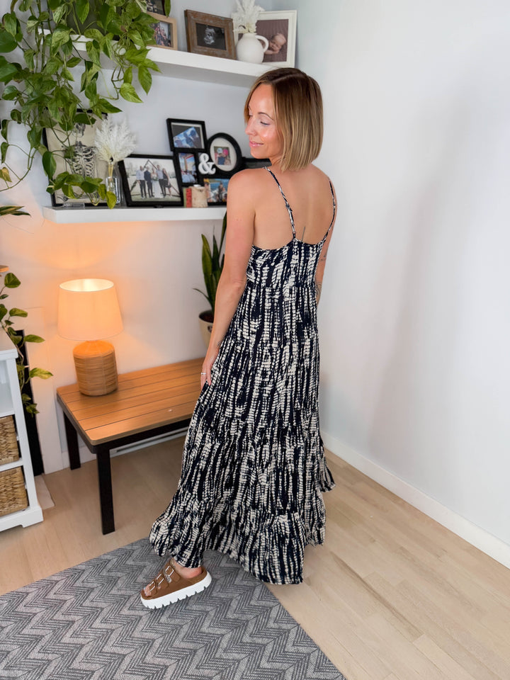 Only Matea Boho Maxi Dress- NIGHT SKY