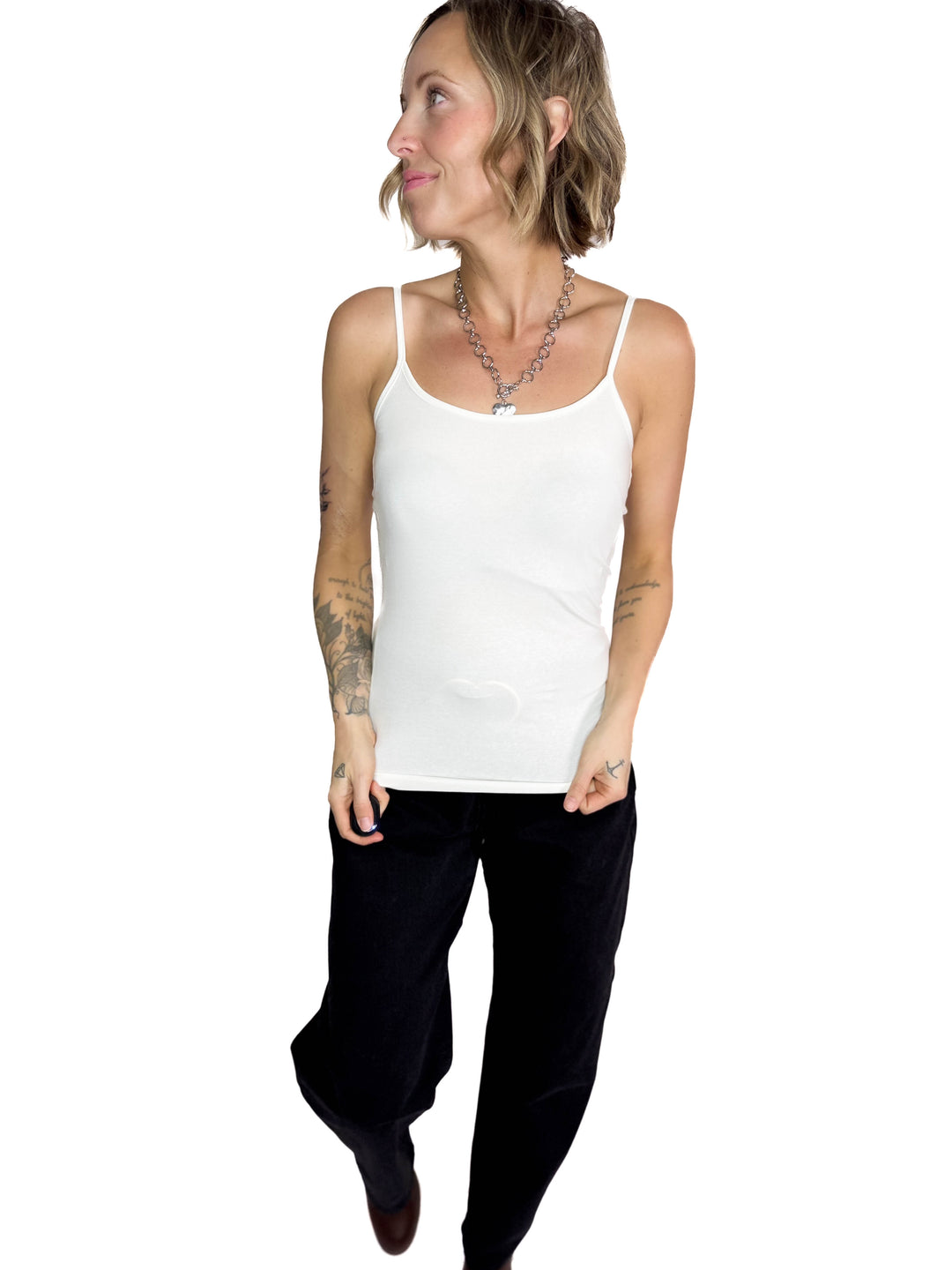 ONLY Ayvan Tank Top- CLOUD DANCER