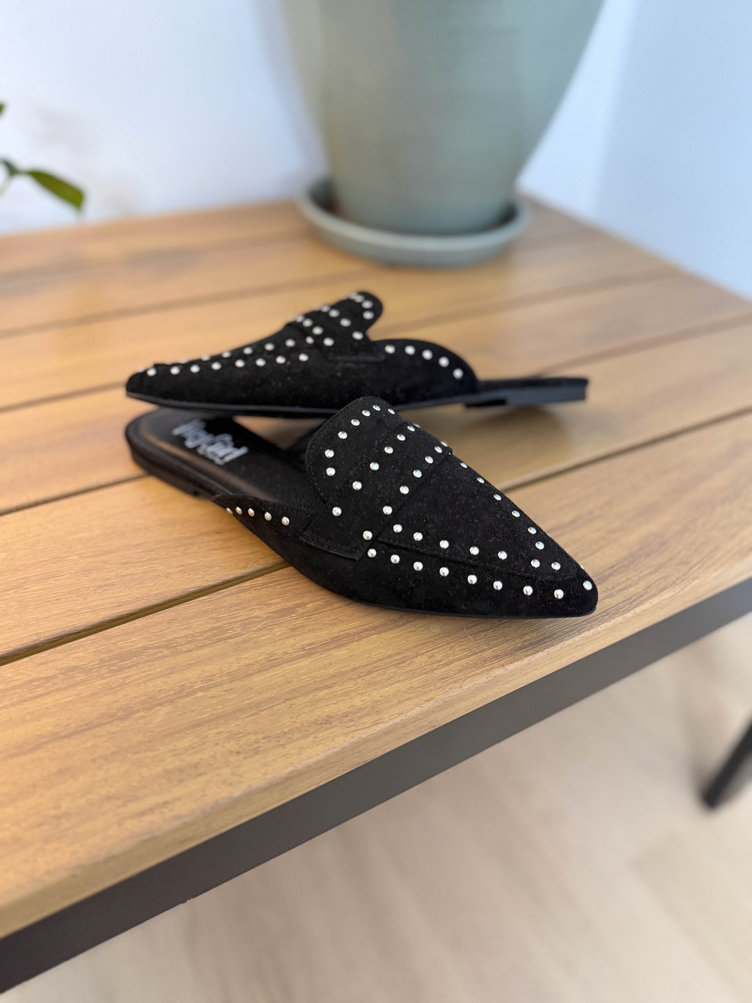 CORKYS Mischief Comfort Sole Slip On Mule- BLACK