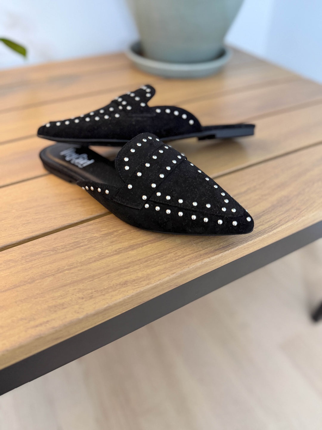 CORKYS Mischief Comfort Sole Slip On Mule- BLACK