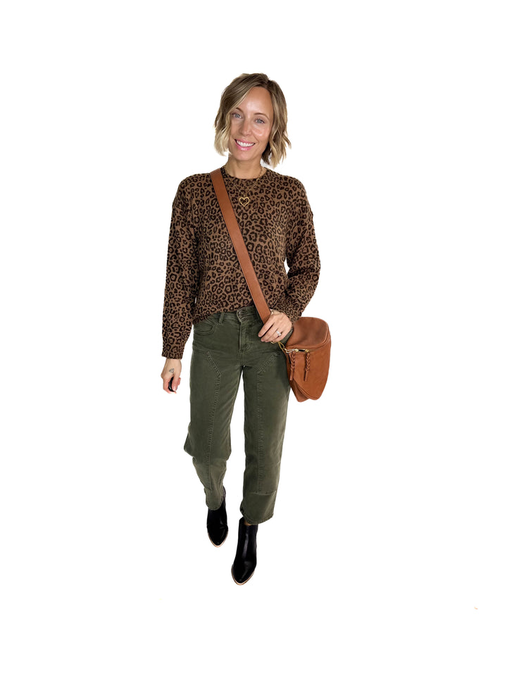 Megan Sling Bag- BROWN