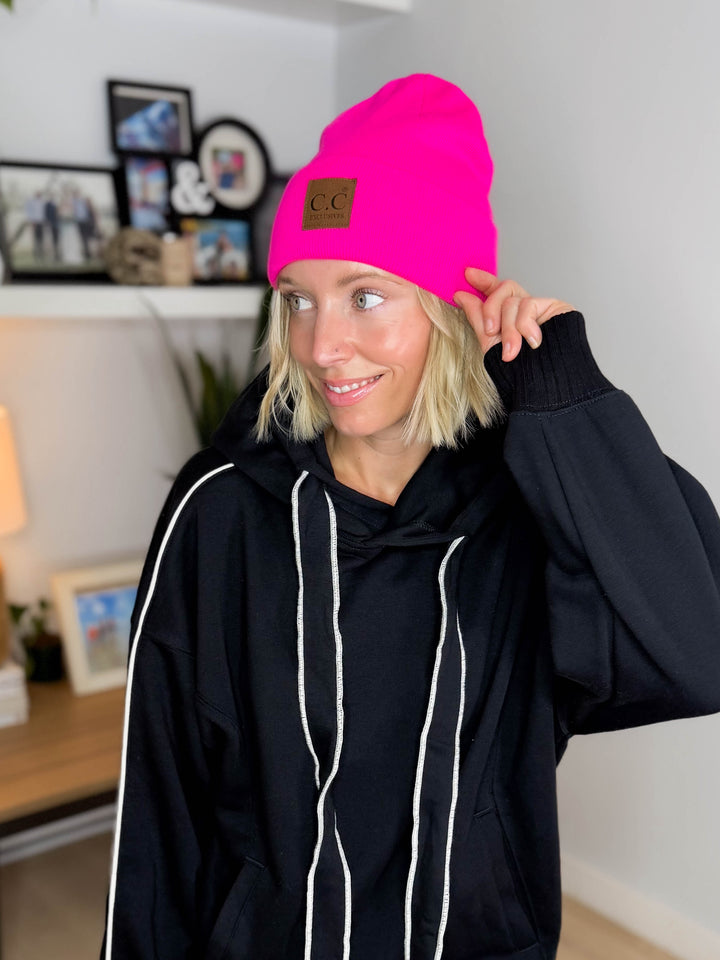 CC Classic Beanie- FUCHSIA