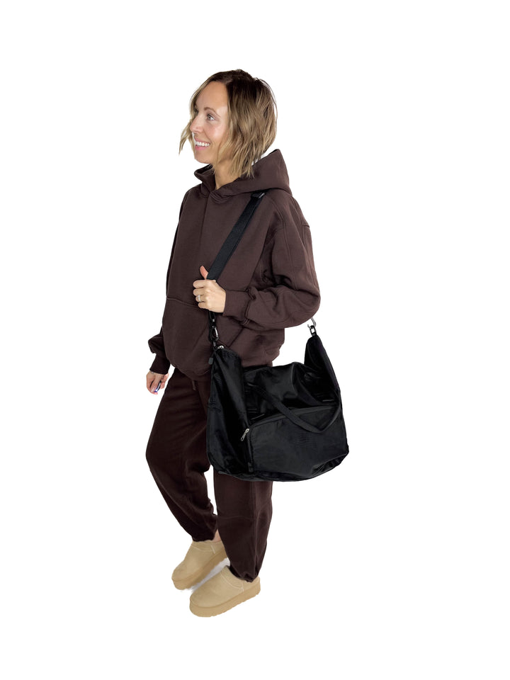 Essential Duffle Bag- BLACK