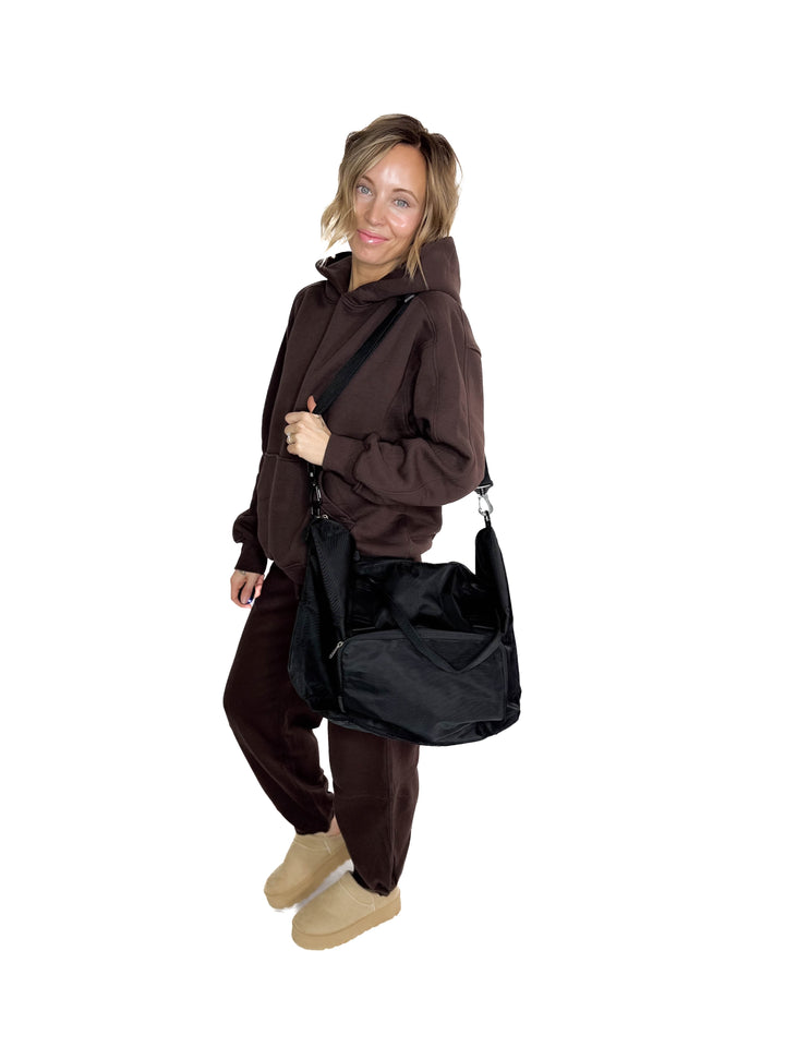 Essential Duffle Bag- BLACK