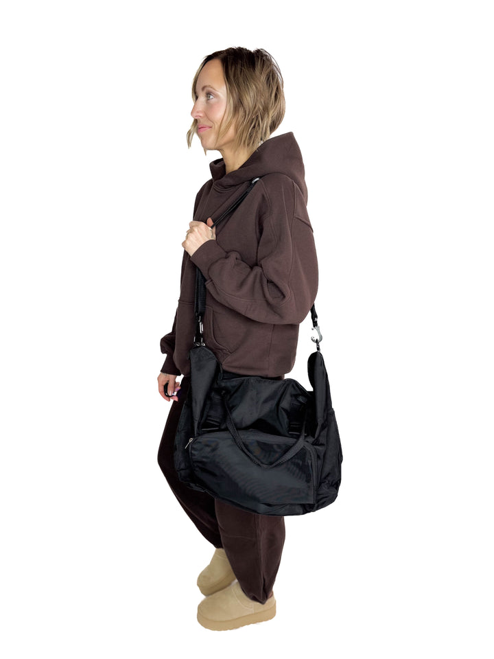 Essential Duffle Bag- BLACK