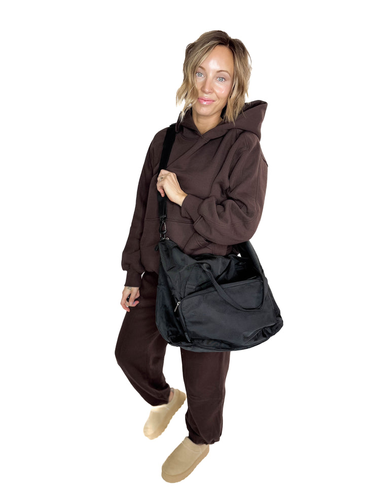 Essential Duffle Bag- BLACK