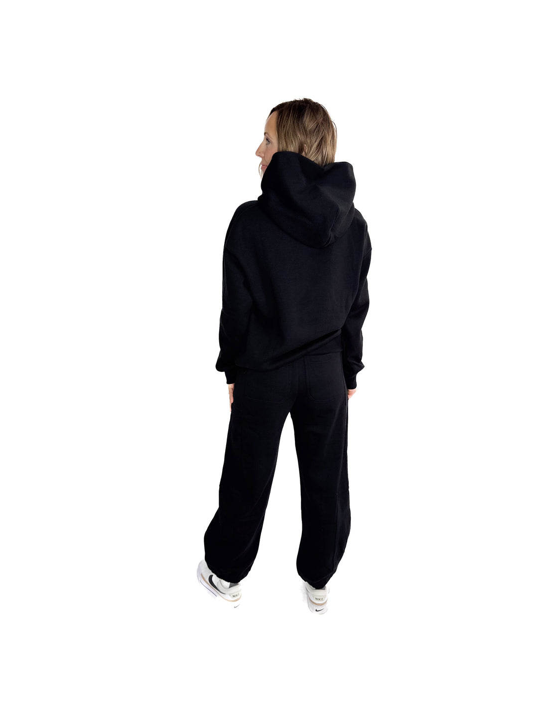 Rowan Fleece Hoodie- BLACK