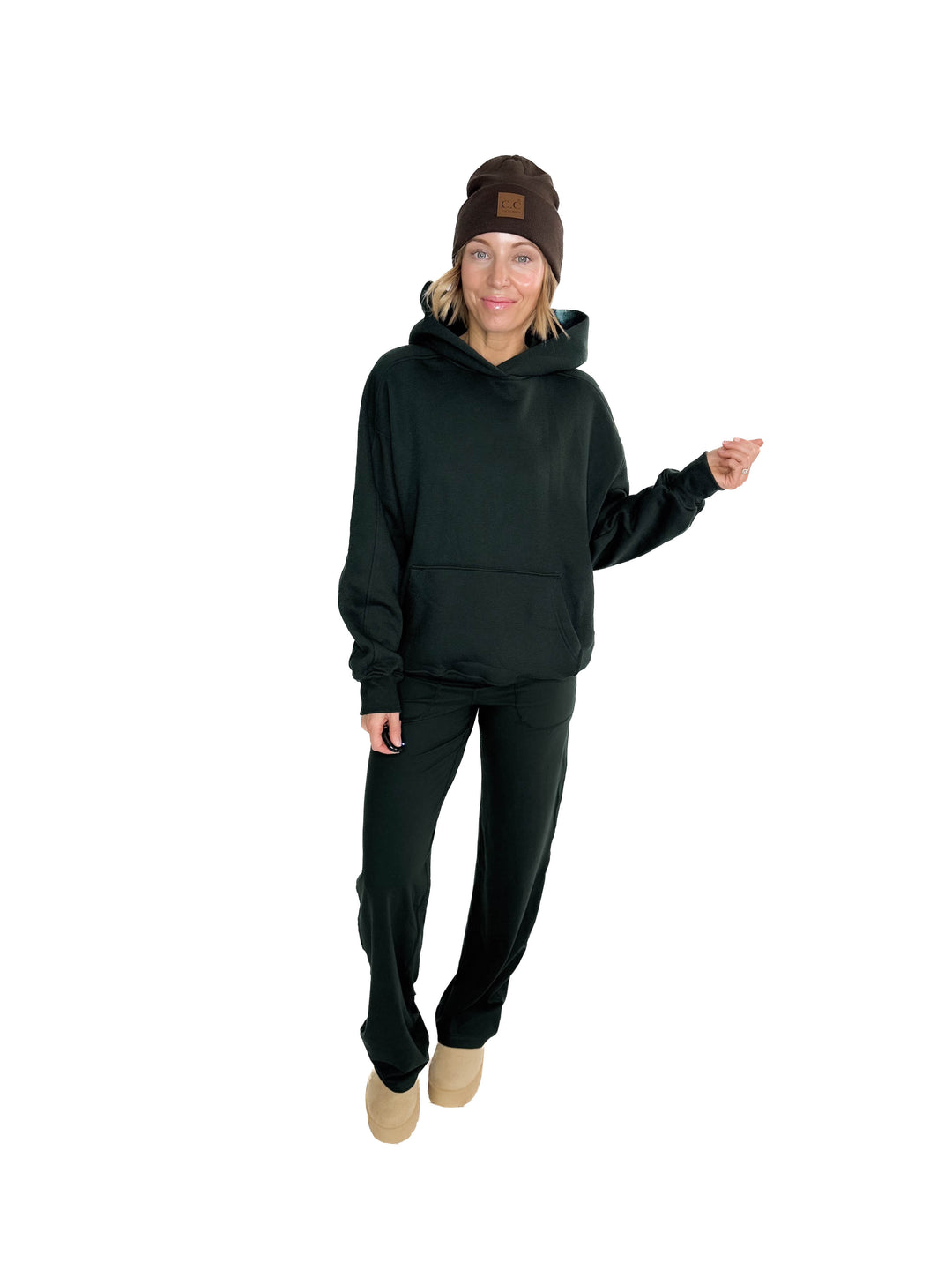 Rowan Fleece Hoodie- REGENCY GREEN