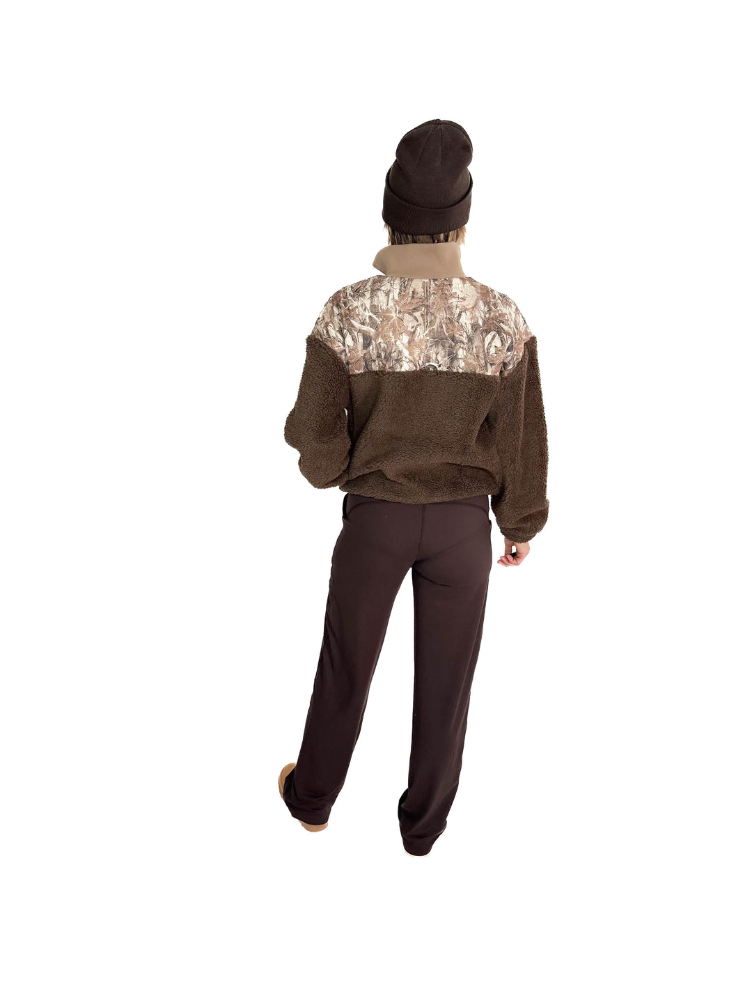 Wilder Camo Sherpa Pullover