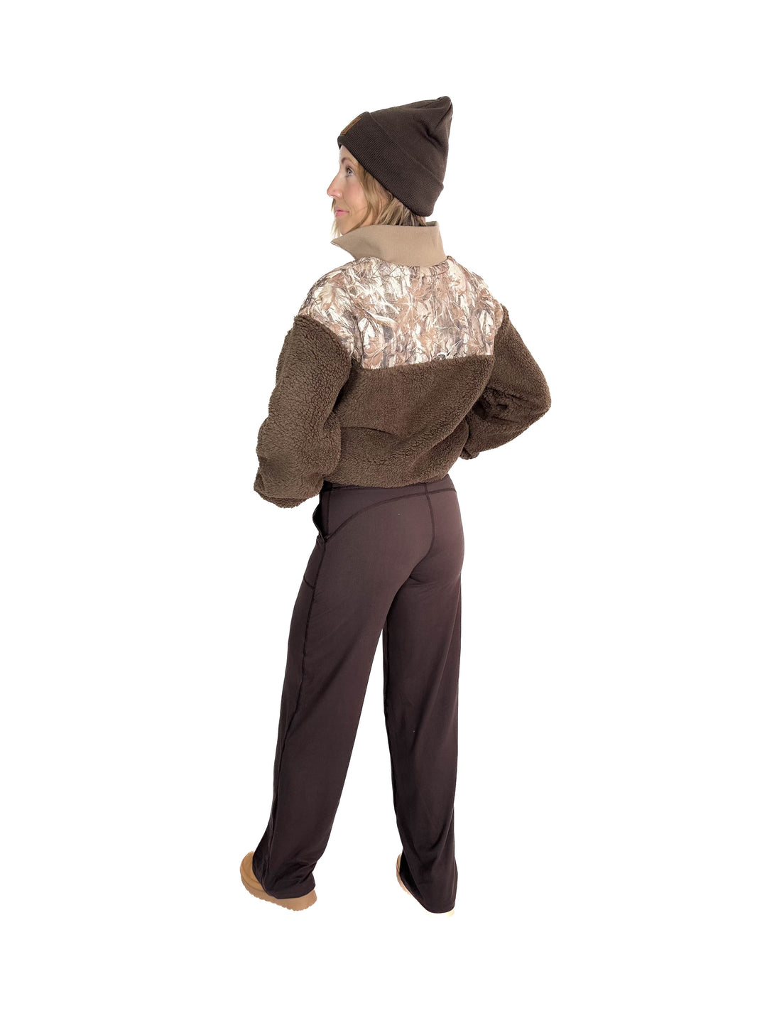 Only The Best Butter Straight Leg Legging- ESPRESSO