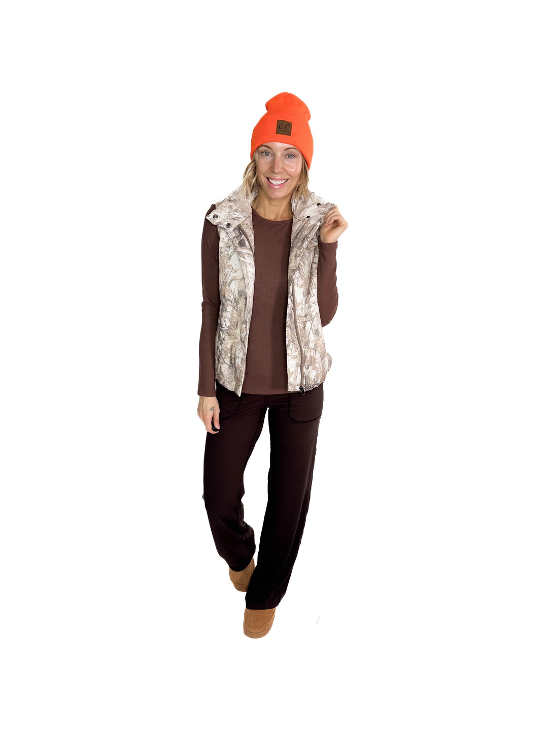 Woodsley Camo Puffer Vest