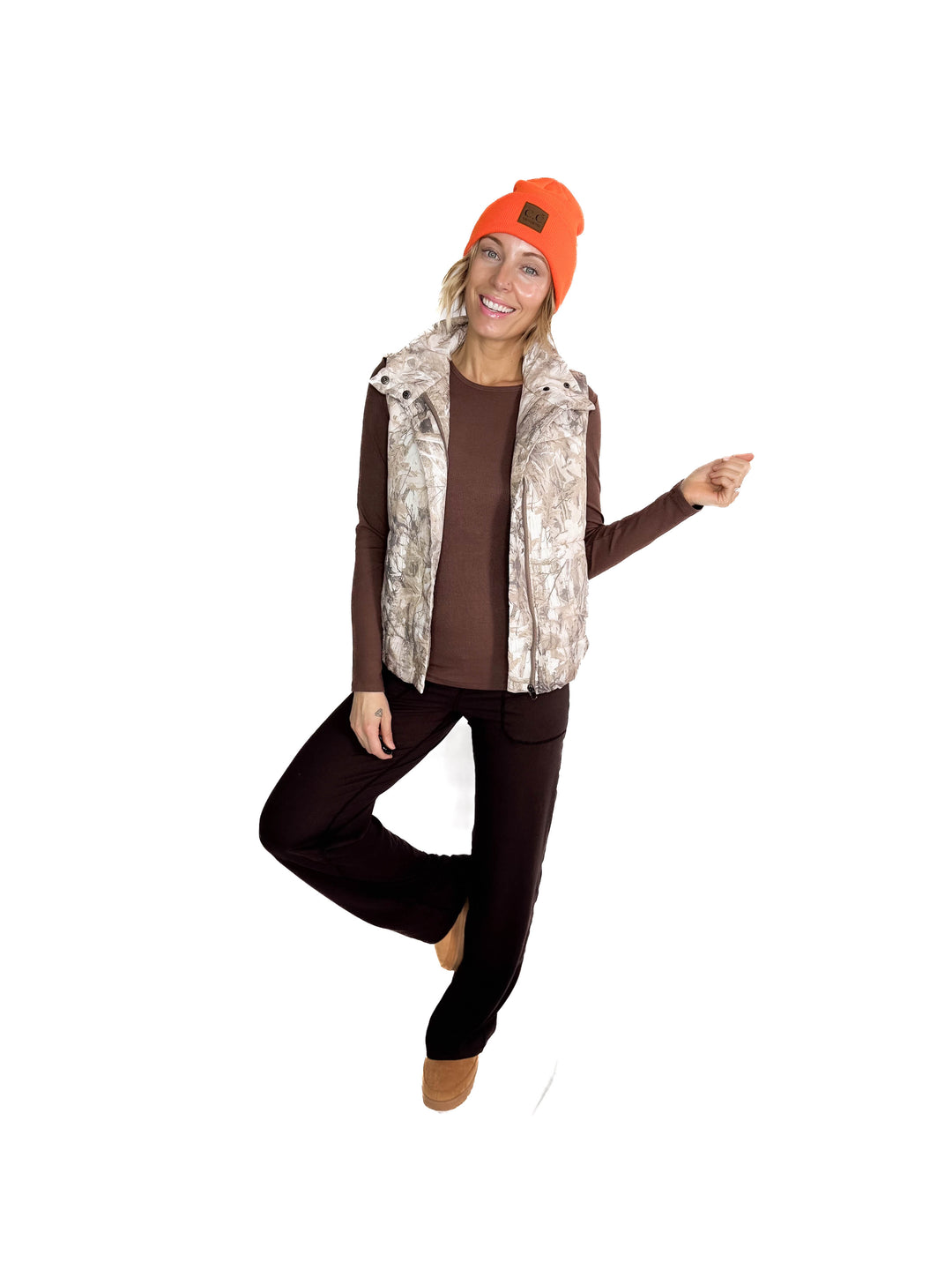 Woodsley Camo Puffer Vest