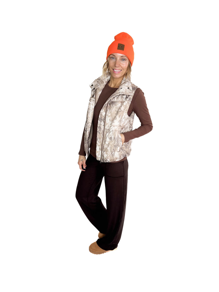 Woodsley Camo Puffer Vest