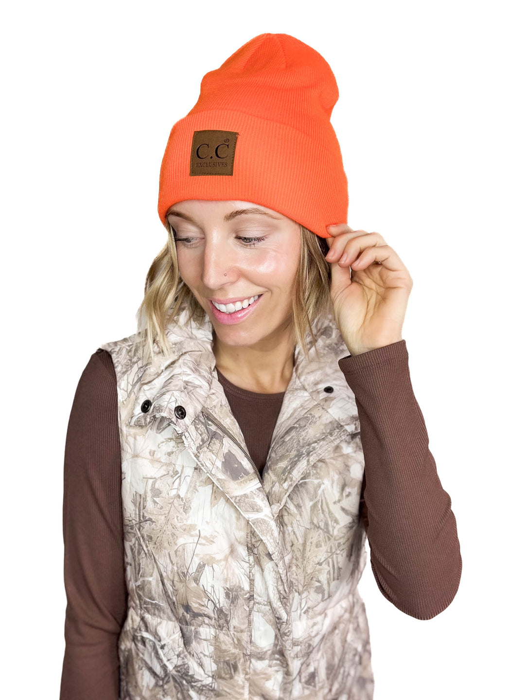 CC Classic Beanie- NEON ORANGE