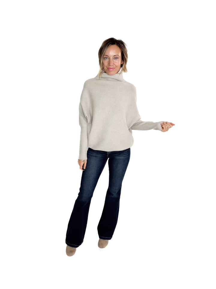 Maren Dolman Sweater- HTHR MOCHA
