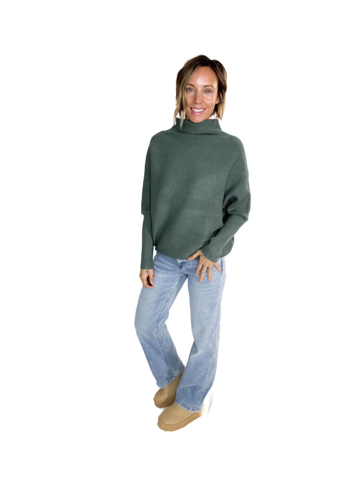 Maren Dolman Sweater- ASH JADE
