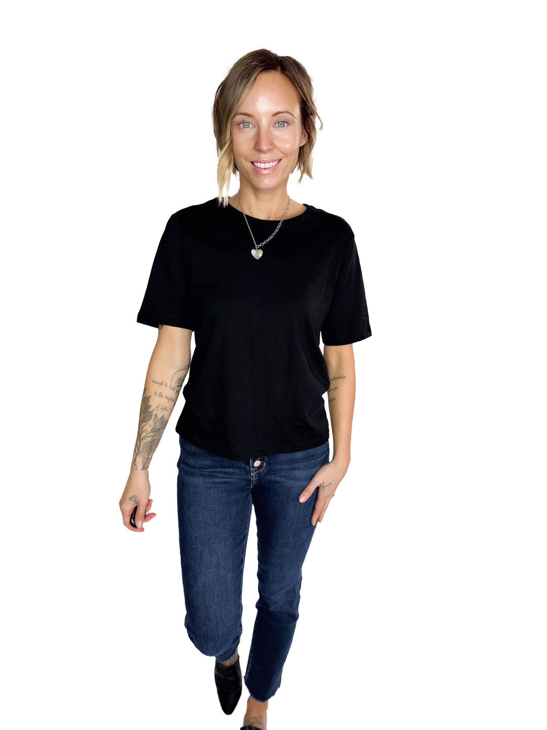 ONLY Rex T-shirt- BLACK