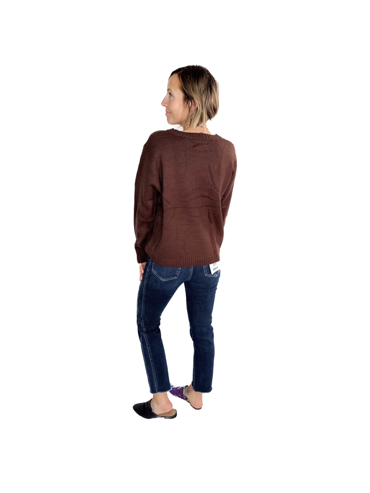 Coffee Weather Knit Sweater