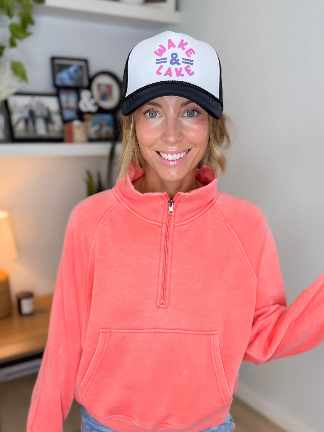 Wake & Lake Trucker Hat
